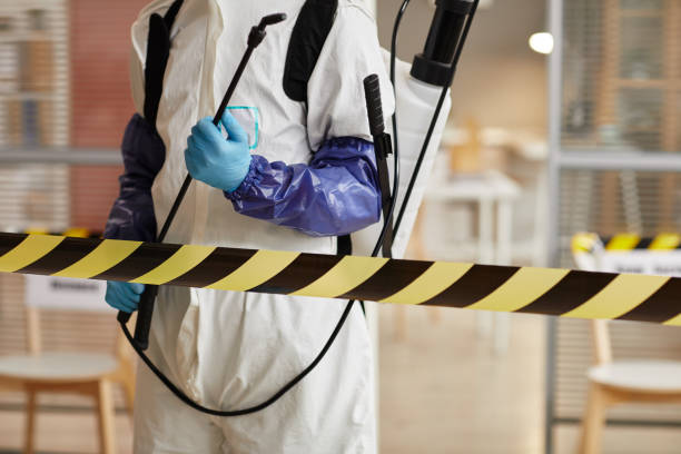 Professional Infectious Disease Decontamination technician working in Oakwood, PA